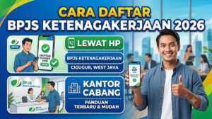 Cara Daftar BPJS Ketenagakerjaan Terbaru 2026 Lewat HP dan Kantor Cabang